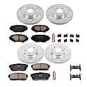 Front And Rear Carbon-Fiber Ceramic Disc Pad And Rotor: Brake Kit, Z23 Daily Driver