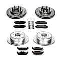 Front And Rear Carbon-Fiber Ceramic Disc Pad And Rotor: Brake Kit, Z23 Daily Driver