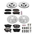 Front And Rear Carbon-Fiber Ceramic Disc Pad And Rotor: Brake Kit, Z23 Daily Driver