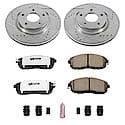 Carbon-Fiber Ceramic Disc Pad And Rotor: Brake Kit, Z26 Street Performance