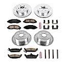 Front And Rear Carbon-Fiber Ceramic Disc Pad And Rotor: Brake Kit, Z23 Daily Driver