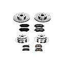 Front And Rear Carbon-Fiber Ceramic Disc Pad And Rotor: Brake Kit, Z23 Daily Driver