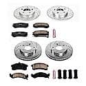 Front And Rear Carbon-Fiber Ceramic Disc Pad And Rotor: Brake Kit, Z23 Daily Driver