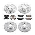 Front And Rear Carbon-Fiber Ceramic Disc Pad And Rotor: Brake Kit, Z23 Daily Driver