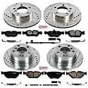 Front And Rear Carbon-Fiber Ceramic Disc Pad And Rotor: Brake Kit, Z23 Daily Driver