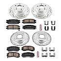 Front And Rear Carbon-Fiber Ceramic Disc Pad And Rotor: Brake Kit, Z23 Daily Driver