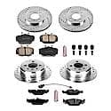 Front And Rear Carbon-Fiber Ceramic Disc Pad And Rotor: Brake Kit, Z23 Daily Driver