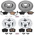 Front And Rear Carbon-Fiber Ceramic Disc Pad And Rotor: Brake Kit, Z23 Daily Driver