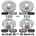 Front And Rear Carbon-Fiber Ceramic Disc Pad And Rotor: Brake Kit, Z23 Daily Driver