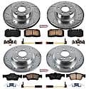 Front And Rear Carbon-Fiber Ceramic Disc Pad And Rotor: Brake Kit, Z23 Daily Driver