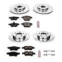 Front And Rear Carbon-Fiber Ceramic Disc Pad And Rotor: Brake Kit, Z23 Daily Driver