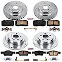 Front And Rear Carbon-Fiber Ceramic Disc Pad And Rotor: Brake Kit, Z23 Daily Driver