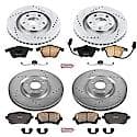 Front And Rear Carbon-Fiber Ceramic Disc Pad And Rotor: Brake Kit, Z23 Daily Driver