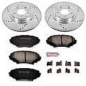 Front Carbon-Fiber Ceramic Disc Pad And Rotor: Brake Kit, Z23 Daily Driver