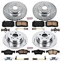 Front And Rear Carbon-Fiber Ceramic Disc Pad And Rotor: Brake Kit, Z23 Daily Driver