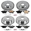 Front And Rear Carbon-Fiber Ceramic Disc Pad And Rotor: Brake Kit, Z23 Daily Driver