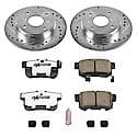 Rear Carbon-Fiber Ceramic Disc Pad And Rotor: Brake Kit, Z26 Street Performance