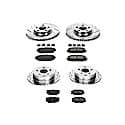 Front And Rear Carbon-Fiber Ceramic Disc Pad And Rotor: Brake Kit, Z23 Daily Driver