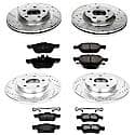 Front And Rear Carbon-Fiber Ceramic Disc Pad And Rotor: Brake Kit, Z23 Daily Driver