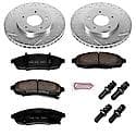 Front Carbon-Fiber Ceramic Disc Pad And Rotor: Brake Kit, Z23 Daily Driver