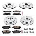 Front And Rear Carbon-Fiber Ceramic Disc Pad And Rotor: Brake Kit, Z23 Daily Driver