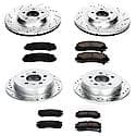 Front And Rear Carbon-Fiber Ceramic Disc Pad And Rotor: Brake Kit, Z23 Daily Driver