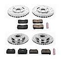 Front And Rear Carbon-Fiber Ceramic Disc Pad And Rotor: Brake Kit, Z23 Daily Driver