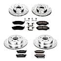 Front And Rear Carbon-Fiber Ceramic Disc Pad And Rotor: Brake Kit, Z23 Daily Driver