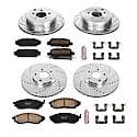 Front And Rear Carbon-Fiber Ceramic Disc Pad And Rotor: Brake Kit, Z23 Daily Driver