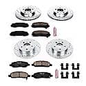 Front And Rear Carbon-Fiber Ceramic Disc Pad And Rotor: Brake Kit, Z23 Daily Driver