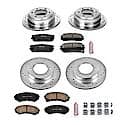 Front And Rear Carbon-Fiber Ceramic Disc Pad And Rotor: Brake Kit, Z23 Daily Driver