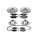 Front And Rear Carbon-Fiber Ceramic Disc Pad And Rotor: Brake Kit, Z23 Daily Driver