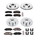 Front And Rear Carbon-Fiber Ceramic Disc Pad And Rotor: Brake Kit, Z23 Daily Driver