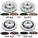 Front And Rear Carbon-Fiber Ceramic Disc Pad And Rotor: Brake Kit, Z23 Daily Driver