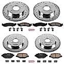 Front And Rear Carbon-Fiber Ceramic Disc Pad And Rotor: Brake Kit, Z23 Daily Driver