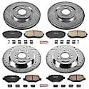 Front And Rear Carbon-Fiber Ceramic Disc Pad And Rotor: Brake Kit, Z23 Daily Driver