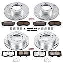 Front And Rear Carbon-Fiber Ceramic Disc Pad And Rotor: Brake Kit, Z36 Truck And Tow