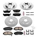 Front And Rear Carbon-Fiber Ceramic Disc Pad And Rotor: Brake Kit, Z23 Daily Driver