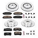 Front And Rear Carbon-Fiber Ceramic Disc Pad And Rotor: Brake Kit, Z23 Daily Driver