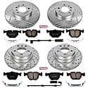 Front And Rear Carbon-Fiber Ceramic Disc Pad And Rotor: Brake Kit, Z23 Daily Driver