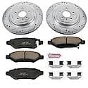 Rear Carbon-Fiber Ceramic Disc Pad And Rotor: Brake Kit, Z23 Daily Driver