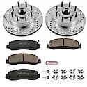 Front Carbon-Fiber Ceramic Disc Pad And Rotor: Brake Kit, Z23 Daily Driver