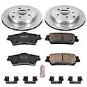 Rear Carbon-Fiber Ceramic Disc Pad And Rotor: Brake Kit, Z23 Daily Driver