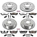 Front And Rear Carbon-Fiber Ceramic Disc Pad And Rotor: Brake Kit, Z36 Truck And Tow