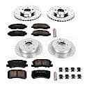 Front And Rear Carbon-Fiber Ceramic Disc Pad And Rotor: Brake Kit, Z23 Daily Driver