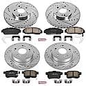 Front And Rear Carbon-Fiber Ceramic Disc Pad And Rotor: Brake Kit, Z23 Daily Driver