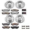 Front And Rear Carbon-Fiber Ceramic Disc Pad And Rotor: Brake Kit, Z36 Truck And Tow