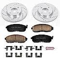 Front Carbon-Fiber Ceramic Disc Pad And Rotor: Brake Kit, Z23 Daily Driver