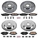 Front And Rear Carbon-Fiber Ceramic Disc Pad And Rotor: Brake Kit, Z23 Daily Driver