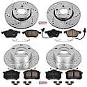 Front And Rear Carbon-Fiber Ceramic Disc Pad And Rotor: Brake Kit, Z23 Daily Driver